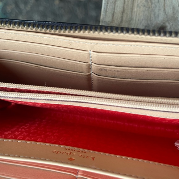 Kate Spade navy blue wallet - Picture 4 of 5